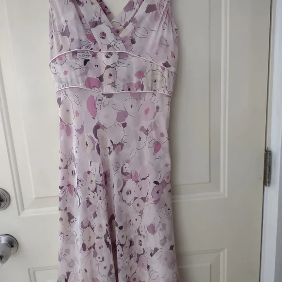 Beautiful soft pink and purple Express Dress - Picture 2 of 4
